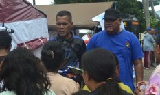 Ditpolairud Polda Papua Barat Daya Gelar Bhakti Sosial dan Gotong Royong Bantu Korban Kebakaran di Kota Sorong