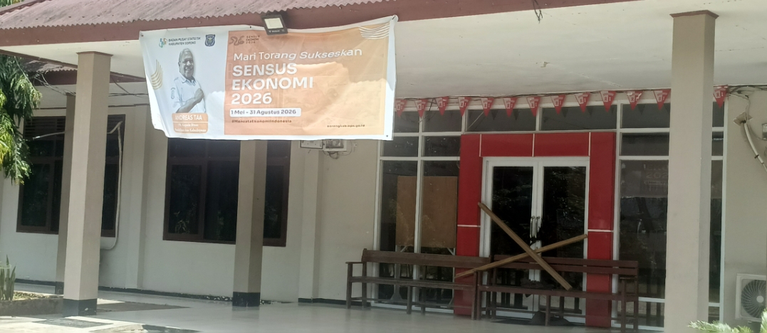 Pemalangan Kantor Disdukcapil Kabupaten Sorong