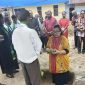 Prosesi penyambutan Anggota DPRD Provinsi Papua Barat Daya Nansy Prisillia Karundeng Fraksi Partai Golkar