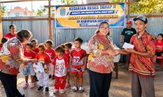 ‎Dari Aduan Air Bersih Mandek hingga Penerangan Jalan, Warga Malagusa Curhat Saat Reses Bersama Nansy Karundeng
