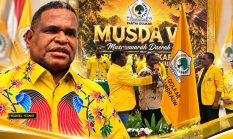 ‎Terpilih Aklamasi di Musda VI, Yeskiel Yesnat Siap Bawa Golkar Tambrauw Semakin Maju