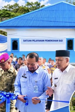 ‎BGN Luncurkan 480 SPPG Serentak di Kawasan Timur, 15 Unit Resmi Beroperasi di Papua Barat Daya